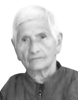 özv. JÁNOS GÁBORNÉ (szül. Miklós Borbála)